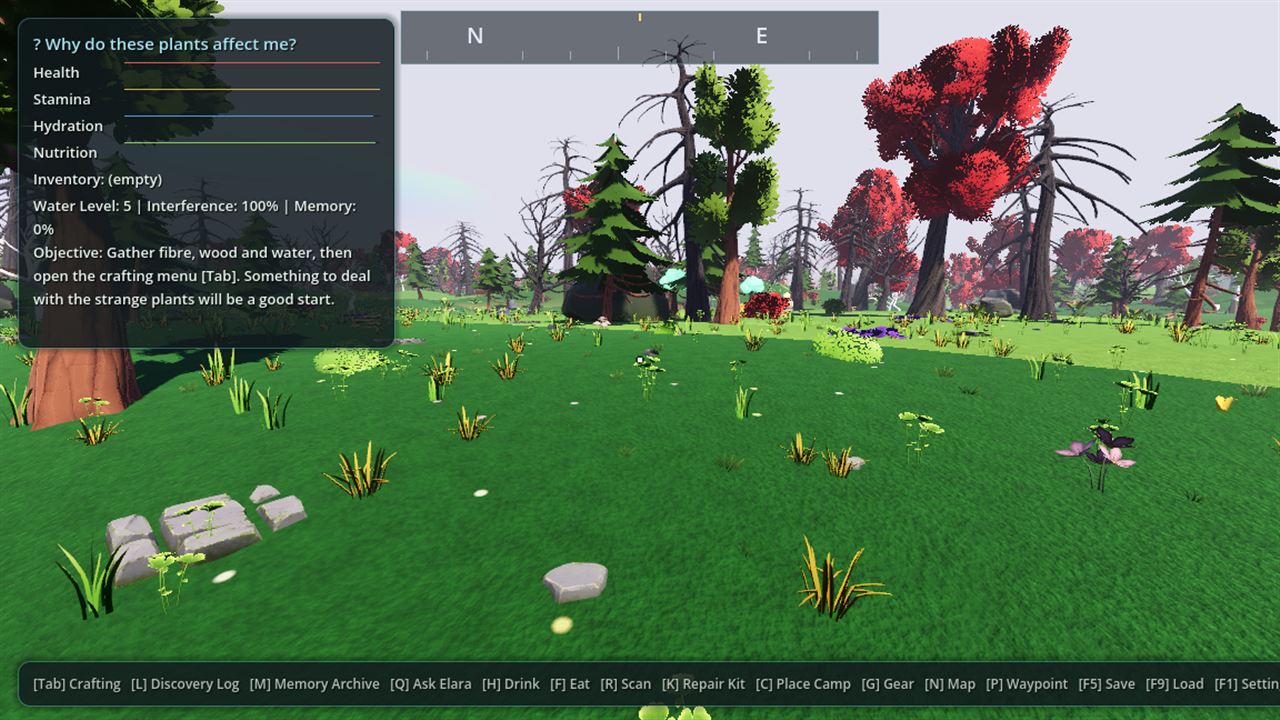 Drifter 3D work in progress: Acid Forest